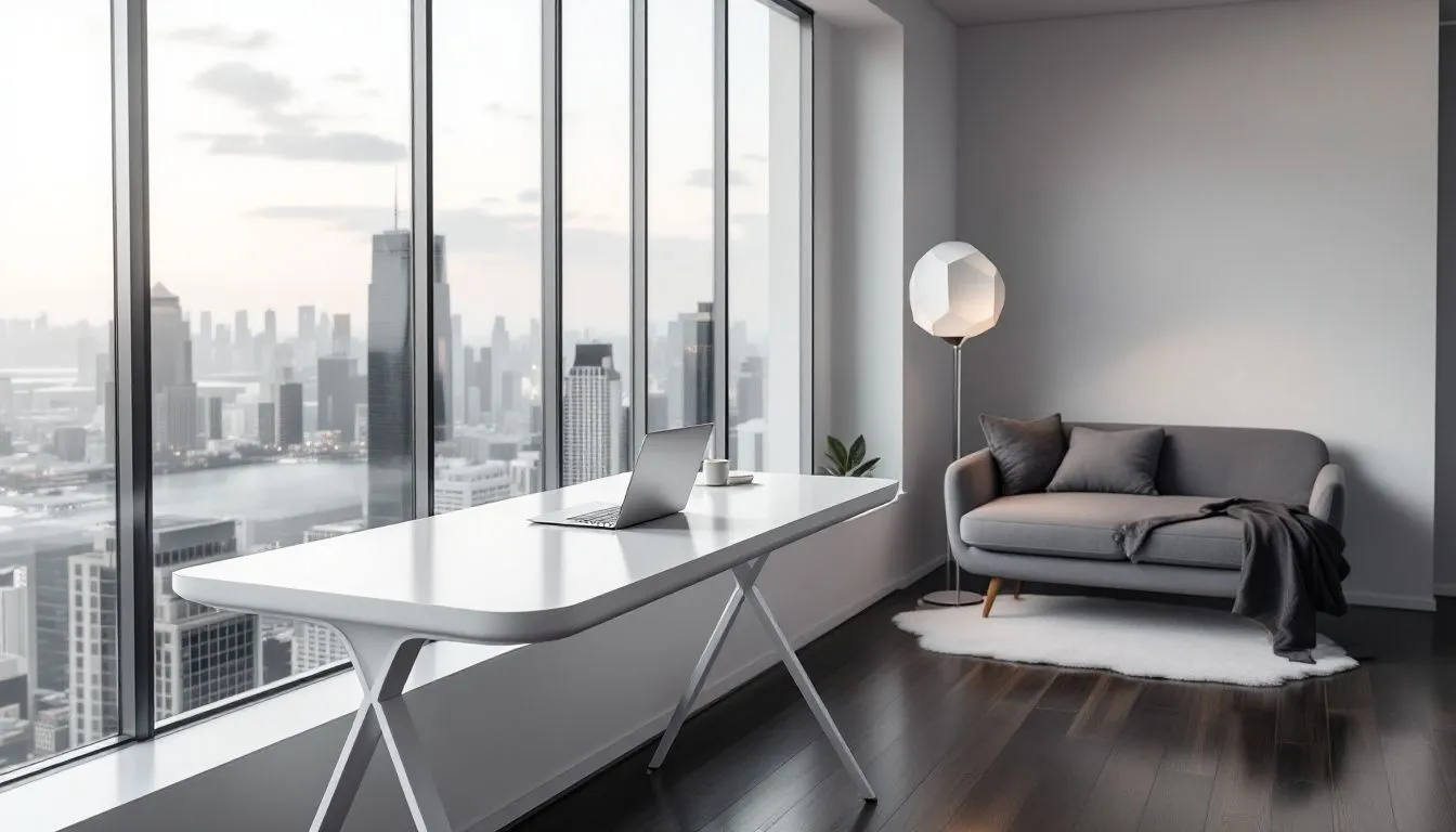 Ein moderner Co-Working Space mit verschiedenen Arbeitsplätzen, die eine Option für Remote Worker darstellen.