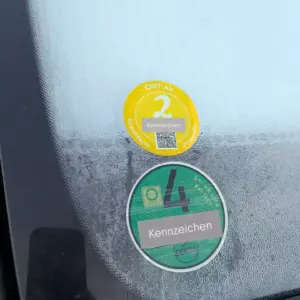 Unsere Französische Umweltplakette