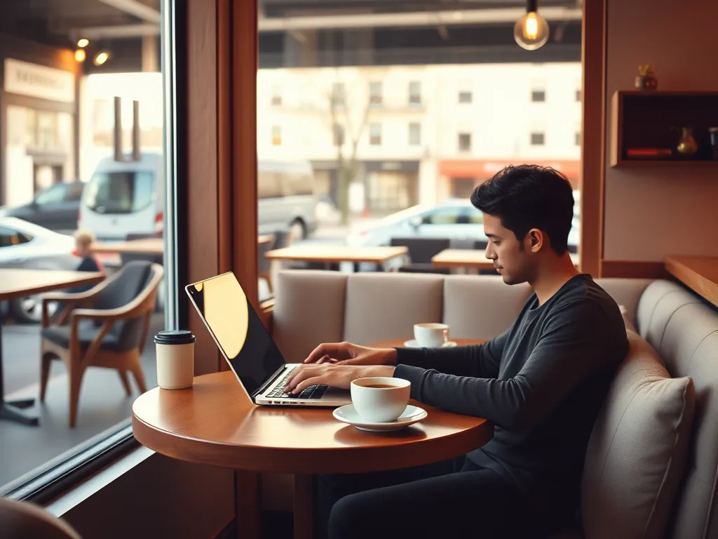 Mobiler Arbeitsplatz – Remote Work Setup unterwegs im Van oder Café